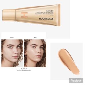 HOURGLASS Illusion Luminous Glow Foundation-Shade 6